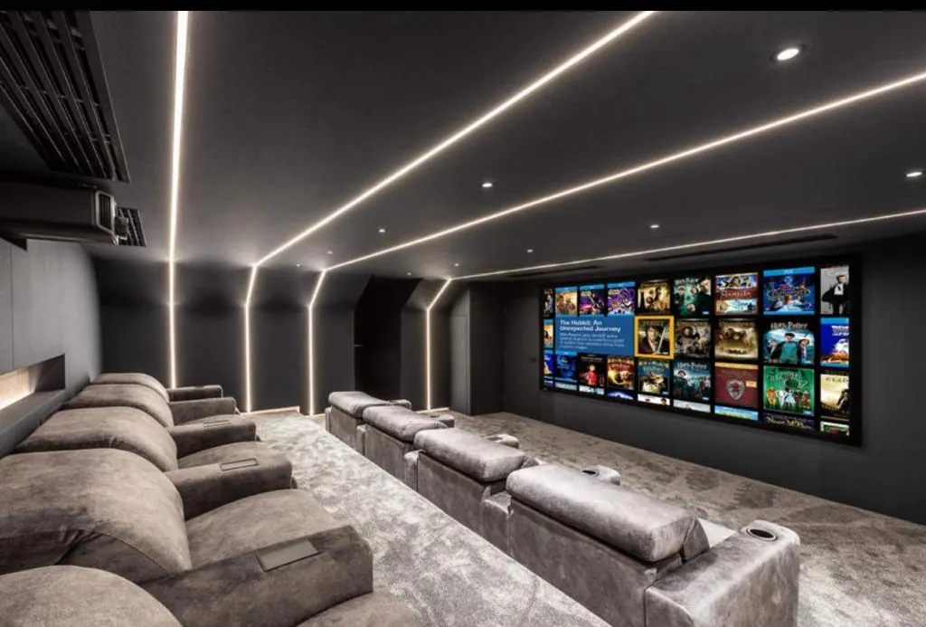 Private cinema room